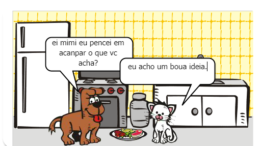  meu cachorro e minha gata falantes