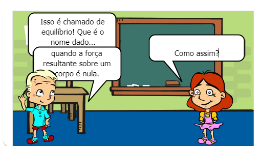 O equilíbrio com lâminas e a física