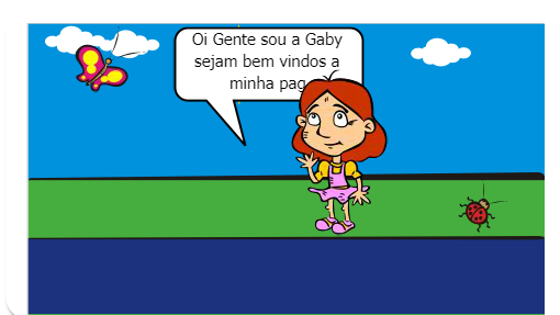 Oi sou a Gaby vou fazer outros muitos quadrinhos aqui no meugibi.com, espero que gostem 