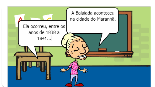 A Balaiada aconteceu no Maranhã, entre os anos de 1838 a 1841, seu surgimento foi um levante social por melhores condições de vida.