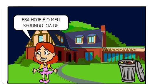 Eu na escola