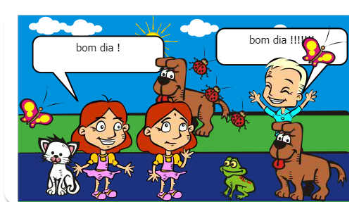 no principio<br />
no  principio  deus criou o mundo.<br />
criou o sol. a lua as  plantas e todos<br />
os animais .A sua ultima criação foi o homem ,chamado Adão, e a  mulher chamada Eva .e Deus viu que era bom.