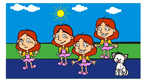 Olívia e as suas quatro amigas