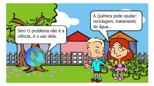 A HQ “Missão Planeta: Última Chance” apresenta, de forma criativa, o diálogo entre dois estudantes e o próprio planeta Terra, que ganha voz para alertar sobre os impactos do consumismo e da poluição. Ao longo da história, os personagens refletem sobre o descarte inadequado e o uso excessivo de recursos naturais, destacando que a Química pode contribuir tanto para os problemas quanto para as soluções ambientais. A narrativa promove a conscientização e incentiva atitudes mais responsáveis, como o consumo consciente e a preservação do meio ambiente.