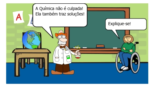 A HQ “O Julgamento do Planeta Terra” apresenta, de forma criativa, um tribunal onde o planeta acusa os seres humanos pelos danos causados ao meio ambiente. Ao longo da história, são discutidos o consumismo, a poluição e o descarte inadequado de resíduos. A narrativa também mostra que a Química não é vilã, mas pode contribuir para soluções sustentáveis. Ao final, a HQ propõe uma reflexão sobre a importância do consumo consciente e da responsabilidade ambiental.