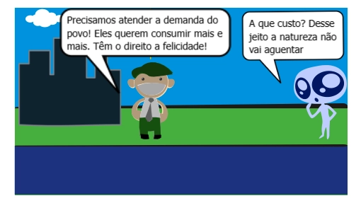 Extraterrestre visita a terra e tenta entender o comportamento do povo