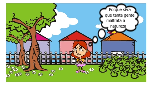 conta a historia de uma menina que ama muito a primavera