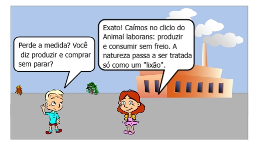 Foco no Leo, com cara de quem está começando a entender (pensativo).
